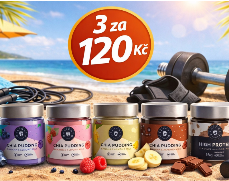 AKCE: 3 pudingy jen za 120 Kč